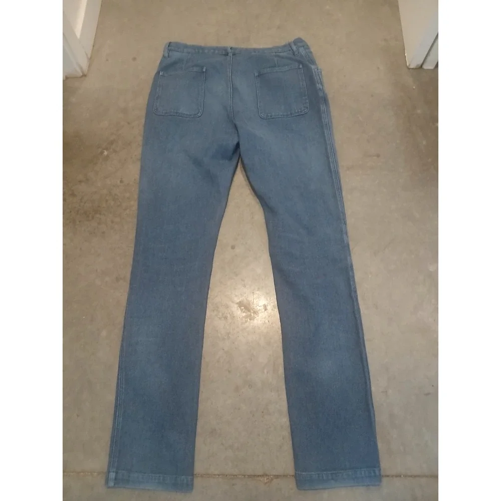 TAYLOR STITCH HEAVY CANVAS DUNGAREES - BLUE - MEN'S 36x 34 - Picture 4 of 7